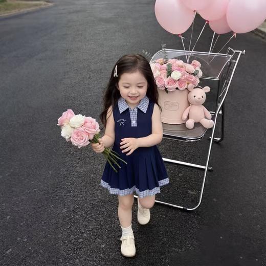 【亲肤吸汗❗️清爽适配盛夏】新款女童连衣裙儿童夏装洋气女孩公主学院裙子2026夏季宝宝背心裙。xd 商品图2