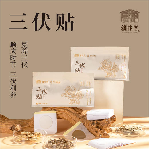 福林堂 三伏贴 贴敷透气 亲肤舒适 30贴/袋 商品图0