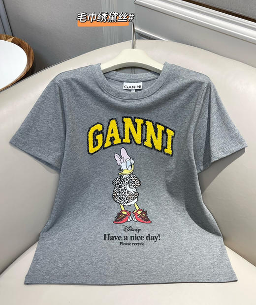 原单Gann*女士卡通短袖T恤060502 商品图2