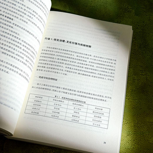 创建优质学校的六项行动 学校变革手册 一校一策 商品图10