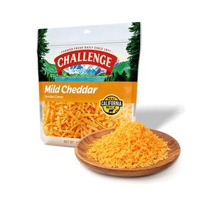 MM 山姆 Challenge淡味橙色车达奶酪碎 907g