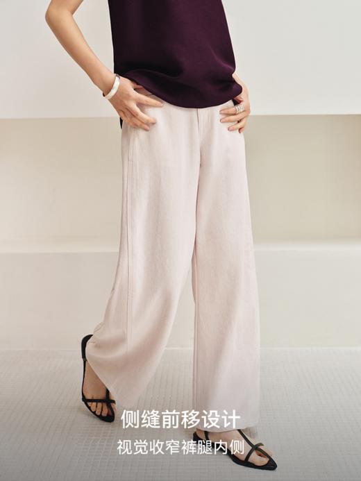 “遛弯裤”弯刀阔腿休闲裤FCG2JEN067 商品图5