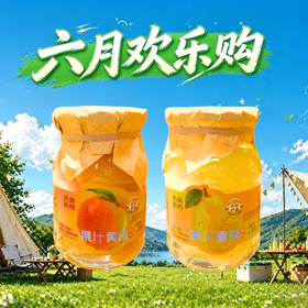 岭峥果汁黄桃罐头360g