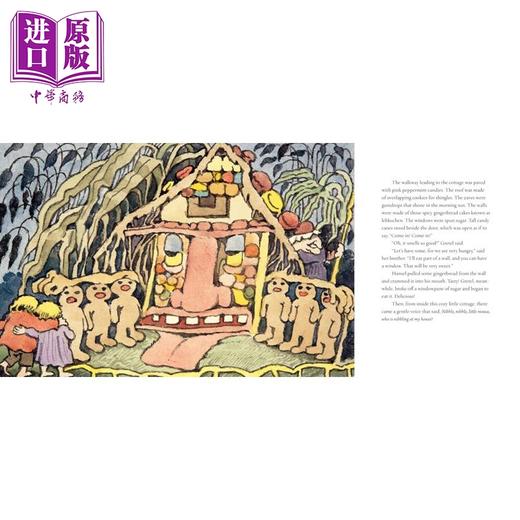 预售 【中商原版】莫里斯.桑达克 糖果屋 Stephen King改编插图版 Hansel and Gretel 英文原版 儿童绘本故事书 经典童话 进口童书 商品图2