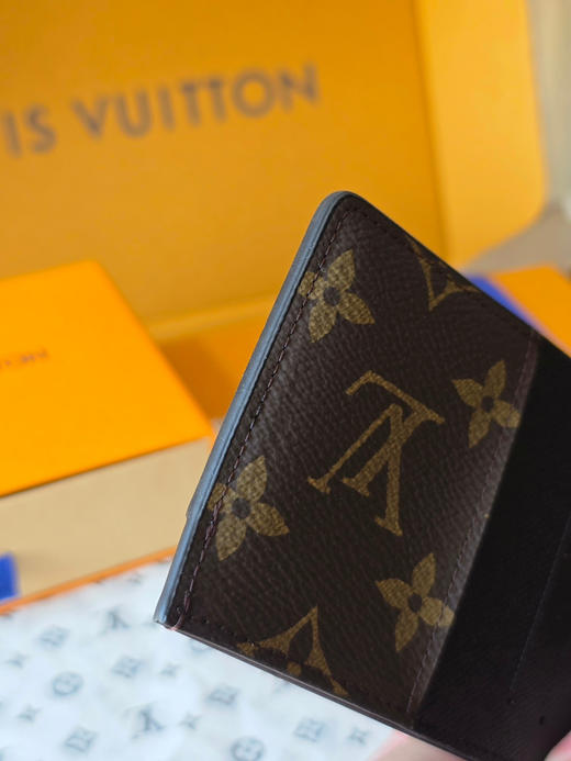 春夏特惠💰300 原单LV 卡包 M60166老花/黑花 N62666黑格 实拍 商品图6