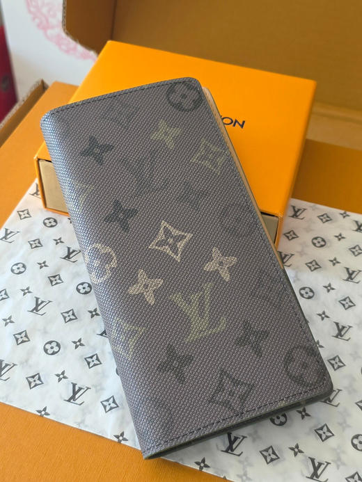 春夏特惠💰380 原单LV 长款钱夹 M27055绿色/丝印 商品图4