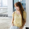 菜菜家真丝羊毛U领T恤|“会呼吸”的针织短袖，轻盈软糯，显瘦不挑人 商品缩略图6