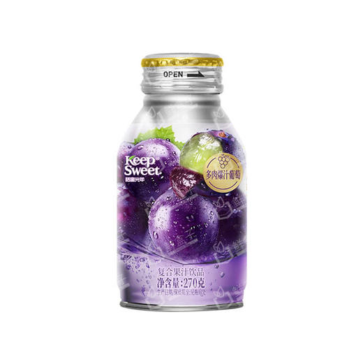 聚便利 x 山姆 恬蜜光年 多肉爆汁葡萄复合果汁饮品 270g/瓶 商品图0