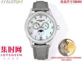 VV百达翡丽 PP复杂功能时计系列 女士腕表 PP姐妹款
表径38mm尺寸 4947G,4947R,4948G,4948R
表径37mm尺寸 4936G,4936R,4936J,4937G,4937R
