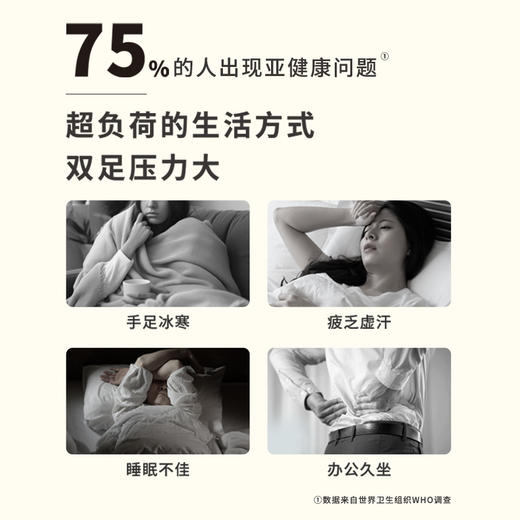 正安 九子包暖足贴 温阳草本研磨 4小时恒温发热   5袋/盒 手脚冰凉虚寒拉肚子经期老寒腿  （有效期至27年1月11日） 商品图2