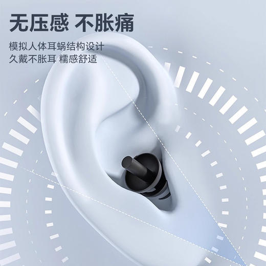 游泳耳塞专业防滑防呛鼻夹儿童洗澡成人防进水硅胶游泳装备 商品图3