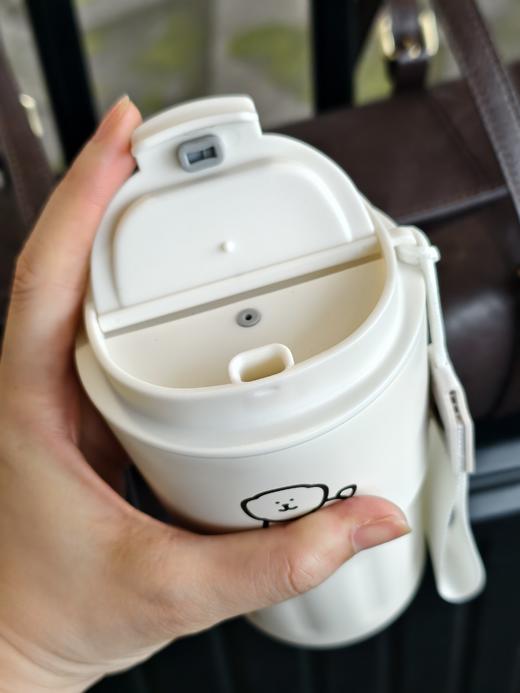 【清仓特卖❗️BUBU小狗随行杯】316 食品级不锈钢内胆 倒置不撒漏  350ml  方便携带  喝水、泡茶、咖啡杯都可   ⚠️如发货无理由拦截扣除运费！ 商品图2