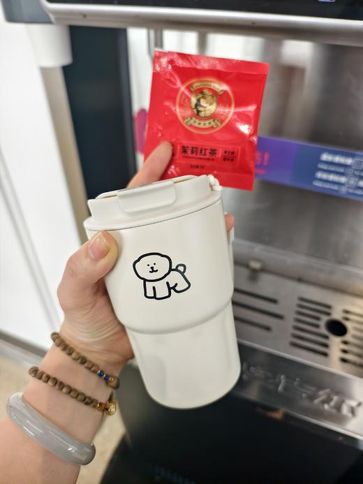 【清仓特卖❗️BUBU小狗随行杯】316 食品级不锈钢内胆 倒置不撒漏  350ml  方便携带  喝水、泡茶、咖啡杯都可   ⚠️如发货无理由拦截扣除运费！ 商品图4