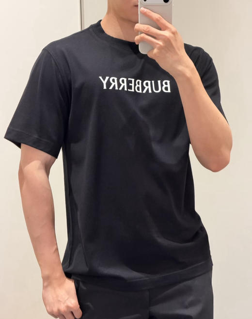 26最新款Bur男字母棉质T恤060601 商品图0