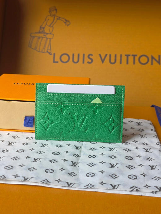 春夏特惠💰320 原单LV M25998 绿色 卡片夹款 商品图1