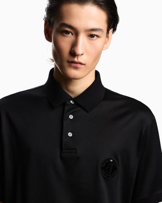 【E.@ 马年限定 丝光莱赛尔 徽章Polo衫】 TX717 商品图0