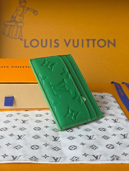 春夏特惠💰320 原单LV M25998 绿色 卡片夹款 商品图2