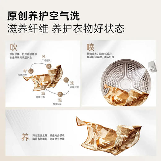 卡萨帝（Casarte）洗烘套装 C1 D10W5ELU1+CGY 10FW5EU1 商品图2