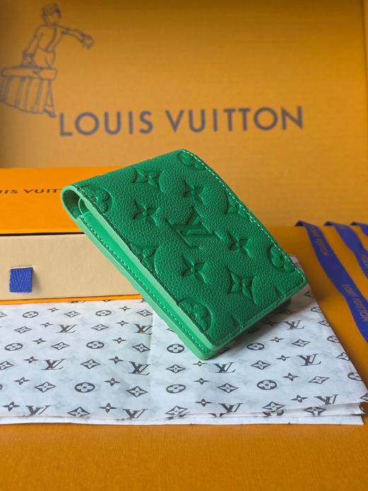 春夏特惠💰350 原单LV M25998  绿色  短夹款 商品图2