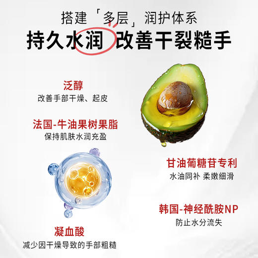 【倍润抚纹】京城美研 京城美研DNA钠胶原水光护手霜 30g/支 双手水嫩光采焕现 商品图2