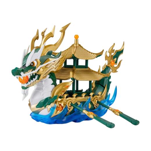 【盒损残次A类】将魂姬 龙船 拼装模型 绿色版 商品图0