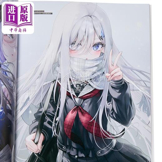 【中商原版】靠死亡游戏混饭吃 P站画师ねこめたる插画集 日文原版日韩 死亡遊戯で飯を食う ねこめたるアートワークス 商品图2