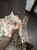 高端小众高密苎麻印花A字大摆半身裙60805 商品缩略图7