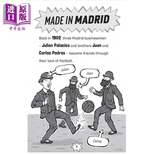 【中商原版】足球超级巨星 皇家马德里统治 英文原版 Football Superstars Real Madrid Rule Simon Mugford 商品图1