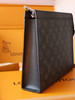 春夏特惠💰730 渠道级LV te级LV手包 Pochette Voyage中号手袋 N41696黑格/M61692黑花 商品缩略图4