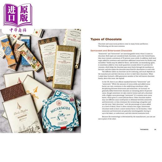 预售 【中商原版】巧克力大百科 修订版 巧克力爱好者指南 含50多道食谱 英文原版 The Great Book of Chocolate Revised  David Lebovitz 商品图3