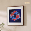 铜师傅 手工錾刻 铜雕画《锦鲤系列》客厅玄关沙发背景墙装饰挂画 商品缩略图2
