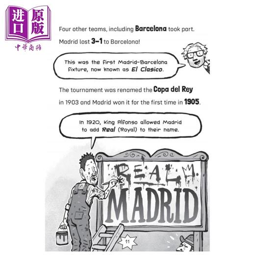 【中商原版】足球超级巨星 皇家马德里统治 英文原版 Football Superstars Real Madrid Rule Simon Mugford 商品图3
