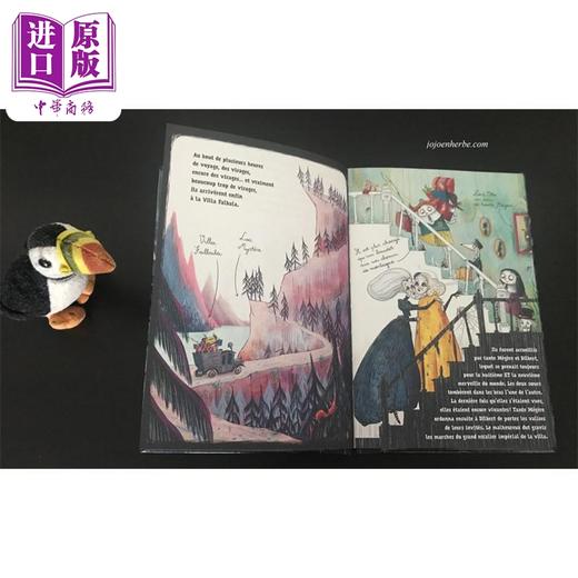 预售 【中商原版】【法文版】怪诞庄园04 莫蒂娜 意大利插画师Barbara Cantini绘 MORTINA TOME 4 LES VACANCES AU LAC MYSTERE 商品图1