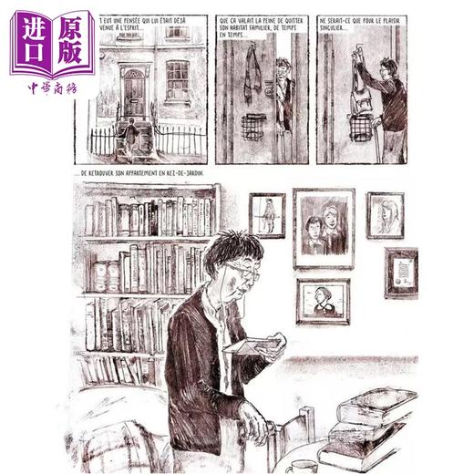 预售 【中商原版】【法文版】亲爱的历史学家 英国漫画家Joff Winterhart绘 巴格诺德的夏日作者 法文原版 CHERE HISTORIENNE Joff Winterhart 商品图2