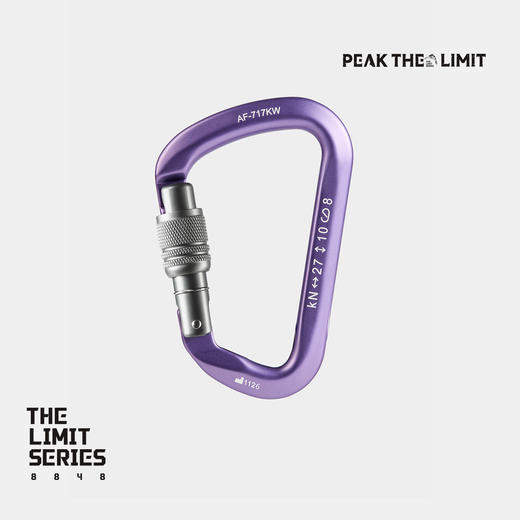 【THE LIMIT SERIES系列】伯希和户外极境全能型专业丝扣主锁 商品图1