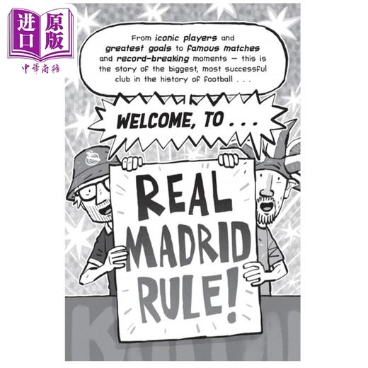 【中商原版】足球超级巨星 皇家马德里统治 英文原版 Football Superstars Real Madrid Rule Simon Mugford 商品图4
