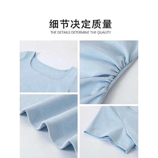 黑色连衣裙女夏日绝美收腰小裙子a字掐腰小黑裙修身包臀长裙套装聚★为爱严选 商品图2