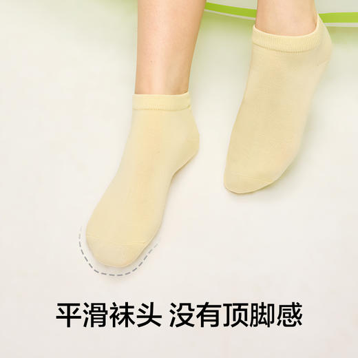 【E】YSWS3026女装/袜子(女)/袜子(女)--船袜(10双装)★有棵树 商品图5