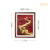 铜师傅 手工錾刻 铜雕画《长城雄风（桌面）》书房摆件装饰画 商品缩略图6