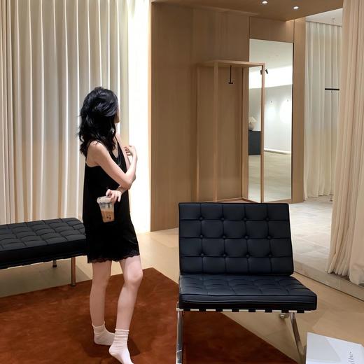 难以拒绝的丝滑！【特妮娜 轻奢缎面睡衣套装】3D聚拢杯垫 防滑细肩带 A字下摆 包容各种身材 亲肤软滑 视觉显瘦 锦氨面料 轻奢有质感 商品图7