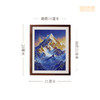 铜师傅 手工錾刻 铜雕画《日照金山（桌面）》书房摆件装饰画 商品缩略图6