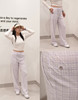 原单正品Lu家Seersucker Check女士泡泡纱长裤子060803 商品缩略图11