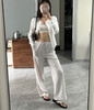 原单正品Lu家Seersucker Check女士泡泡纱长裤子060803 商品缩略图8