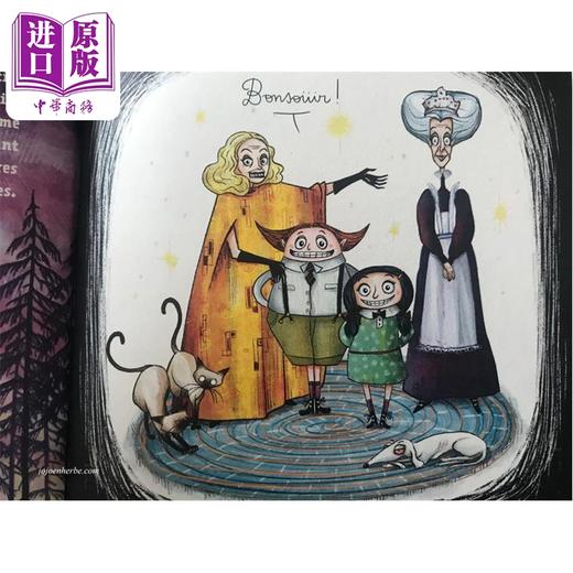 预售 【中商原版】【法文版】怪诞庄园04 莫蒂娜 意大利插画师Barbara Cantini绘 MORTINA TOME 4 LES VACANCES AU LAC MYSTERE 商品图3