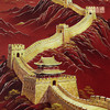 铜师傅 手工錾刻 铜雕画《长城雄风（桌面）》书房摆件装饰画 商品缩略图4