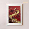 铜师傅 手工錾刻 铜雕画《长城雄风》客厅玄关沙发背景墙装饰挂画 商品缩略图4