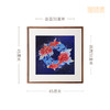 铜师傅 手工錾刻 铜雕画《锦鲤系列》客厅玄关沙发背景墙装饰挂画 商品缩略图4