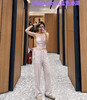 原单正品Lu家Seersucker Check女士泡泡纱长裤子060803 商品缩略图10