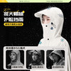 【亲子雨天出行 一件就够】高清双帽檐 电动车电瓶车雨衣 可拆卸佩戴头盔 防暴雨 滴水不漏 全身双人雨披 商品缩略图3