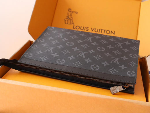春夏特惠💰730 渠道级LV te级LV手包 Pochette Voyage中号手袋 N41696黑格/M61692黑花 商品图3